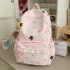 Mochila escolar fresca y sencilla de alto valor para estudiantes mujeres, estudiantes de secundaria y preparatoria, mochila para el campus, bolso de doble hombro minimalista estilo coreano Ins