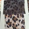 Nuevo Tejido de Gamuza Estampado de Leopardo 260g Tejido de Doble Capa Terciopelo de Ciervo Estampado para Bolsos, Zapatos, Ropa, Chaquetas en Stock