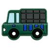 Série de carros de desenho animado nova transfronteiriça Amazon sapatos divertidos para crianças com furos fivela de sapato flor diy removível atacado