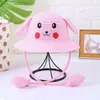Sombrero de Paja con Protección Solar para Niños Lindo Sombrero de Conejo con Orejas Móviles Sombrero de Pescador con Protección Solar de Verano Niños y Niñas Mismo Estilo Douyin