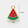 Accesorios Mayoristas de Joyería de Frutas Transfronteriza Sandía Cereza Joyería Hecha a Mano DIY Accesorios de Joyería DIY Esmalte de Alta Calidad