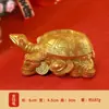 Pisar la Tortuga para Agarrar los Accesorios de la Semana Ceremonia del Primer Año Arreglo del Primer Año del Bebé Suministros para el Banquete de los Cien Días Tortuga Dorada Adornos Auspiciosos