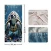 Temu Amazon Xiyin Exclusivo Transfronterizo Cubierta Decorativa Elástica para Puerta de Habitación Instalación Simple Cubierta de Puerta Estilo Tortuga