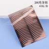 Adhesivos para párpados dobles 3M, color oro rosa, sin tijeras, adhesivo invisible, transparente, película protectora, cinta para ojos, adhesivos para ojos