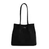 Bolsa Tote Grande de Alta Qualidade para Mulheres, Bolsa de Mão Simples e Versátil para o Dia a Dia, Bolsa Grande Estilosa e Texturizada para Ombro
