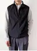 2025 Nuevo Chaleco Funcional Cortavientos de Verano para Exteriores para Hombre Color Verde Militar con Cuello Alto Chaleco Deportivo para Montañismo