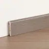 Rodapié de Madera Maciza Pura, Pintura de Madera Maciza, Rodapié de Piso Pintado, Línea de Esquina Minimalista Ultradelgada, Estilo Nuevo