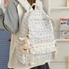 Mochila grande estilo faculdade japonesa 2026 para mulheres, mochila para uniforme JK para ir ao trabalho, bolsa transversal fofa para meninas