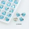 Corazón de Cristal Dongzhou Corazón Gordo Geométrico 6*5.3 Corazón Hecho a Mano Accesorios para Uñas DIY Pedrería para Uñas Diamante de Imitación 4815