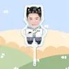Phoenix Legend Zeng Yilinghua Fã de Cabeça Grande Placa de Captação Suporte de Show Mercadoria Estilo Igual do Tiktok