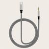 Linha de áudio 3 seção 1 metro linha de carro auxiliar para Apple 15aux adaptador adaptador de áudio do carro