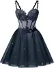 Estilo Nuevo 2026 Elegante Ceñidor de Cintura Sin Tirantes Malla Fiesta de Cumpleaños Dama de Honor Vestido de Noche para Mujeres, Suministro Transfronterizo