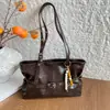 2026 Nueva Hebilla de Cinturón de Moda Versátil Coreana de Nicho Bolso de Mujer Casual de Mano para Hombro Debajo del Brazo de Moda