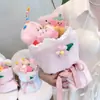 Lindo Peluche de Dibujos Animados en Forma de Ramo para Novia o Mejor Amiga, Regalo de Cumpleaños o Día de San Valentín, Ramo Creativo de Flores Eternas para Decoración