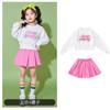 Disfraces de Cheerleading para Actuación Escénica Infantil para el 1 de Junio, Conjunto de Atuendo para la Ceremonia de Apertura de la Olimpiada Escolar para Jardín de Infancia