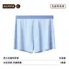 Pantalones Cortos de Hielo de Seda Sin Costuras de Gama Alta para Hombre, Pantalones de Casa Talla Grande, Ropa Interior Enfriadora para Hombre, Ropa de Dormir Premium Transfronteriza