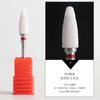 Cabezal de pulido de cerámica para uñas, cabezal de maíz para eliminar la piel muerta, broca para manicura, máquina pulidora frontal universal sin calor