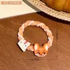 Lindo Animales de Dibujos Animados Trenzados Cintas para el Cabello para Niñas, Diseños de Zorro y Conejo, Cuerdas Elásticas de Alta Elasticidad para Cola de Caballo, Accesorios para el Cabello