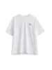 Camiseta de Manga Corta de Algodón para Hombre APO Moda de Verano para Hombre Marca Joker Estampado Blanco Holgada Cuello Redondo Chaqueta Interior
