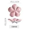 Prato Cerâmico Japonês Retrô Prato Pequeno em Forma de Flor Prato Criativo para Sabor Prato para Molho Prato Pequeno Prato Multicor Virado no Forno