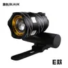Luz USB para bicicleta luz de advertência destacada farol giratório para bicicleta de montanha farol de carregamento acessórios 300 lúmens T6