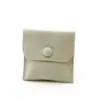 Bolsa de Dedo Dupla Face Bolsa com Fecho de Pressão Bolsa de Flanela Dupla Face Seiko para Joias Bolsa com Fivela Bolsa Delicada de Veludo para Anel Colar