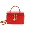 Bolso de Mano con Bordado Pesado Lingge de Fábrica Original 2026 Nuevo Bolso de Mujer Versátil Bolso de Mano Bolso Cruzado con Cadena