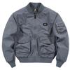 Chamarra de trabajo para hombre delgada primavera y otoño Nueva talla grande multibolsillos uniforme de béisbol piloto chamarra para hombre top 8908