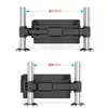 Soporte para Teléfono Móvil de Coche Soporte Plegable Giratorio Telescópico para Reposacabezas Trasero de Coche Soporte Perezoso Universal para Niños Niños iPad Tableta