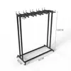 Suporte de armazenamento de mesa para esgrima, suporte para equipamento de espada, cabeça, capacete, protetor facial, posicionamento, suporte para itens de espada