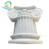 Columna Romana de Areia Artificial GRC Componente Decorativo Pré-moldado de Cimento Poste de Porta de Villa Escultura em Pedra Materiais de Construção Decoração