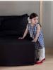 Comercio exterior verano nuevo niñas estilo coreano vestido chaleco a cuadros bebé niña estilo ins vestido casual falda de muñeca