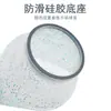 Nova ferramenta de coloração de cabelo com glitter silicone sem fiapos base antiderrapante tigela de coloração pente de coloração de cabelo pontudo alongado para colorir e varrer