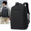 Suministro transfronterizo de mochilas de viaje para laptop para hombre de gran capacidad, sencillas, elegantes, bolsos casuales para estudiantes con logo impreso