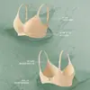 2025 Novo Estilo Confortável, Respirável, Suporte Macio, Lingerie Sem Costura para Mulheres com Seios Pequenos, Push-Up, Sem Aro, Sutiã com Bojo Fixo para Mulheres