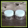 Botella de ungüento blanco de 15g botella de crema papel para mascarilla botella de burbujas caja de polvo de 15ml botella de mascarilla para el cabello caja de ungüento