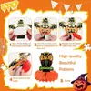 Adornos de Panal de Halloween Adornos de Centro de Mesa para Fiesta de Halloween Decoración de Fiesta de Halloween Vajilla de Panal