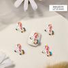 Decoraciones Populares de Dibujos Animados para Uñas, Gato Kt de Resina Famoso en Internet, Conejito Lindo, Cachorro, Paquete Completo de Accesorios de Pedrería para Uñas al por Mayor