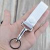 Chaveiro Mosquetão D-Ring de Fita de Nylon para Montanhismo Clip Portátil para Caminhada Acampamento Fivela de Cinto de Cs para Uso Real