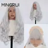 Fábrica de Pelucas de Qingdao Cabello Mediano Largo para Mujer Estilo Nuevo Europeo y Americano Raya Libre Cabello Largo Rizado Ola Grande Peluca Completa