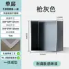 Nicho de acero inoxidable 304, almacenamiento empotrado estilo TikTok para pared de baño con estantes escalonados, nicho empotrado metálico acabado