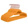 Percha de Terciopelo sin Costuras Multifuncional Antideslizante de Plástico Percha para Ropa Hogar Mágico Organizador de Acabado Percha para Ropa Tirante para Ropa
