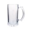 Vaso de cerveza de vidrio Vaso de cerveza de 16 oz Pedido de impresión de logotipo Sublimación Vidrio esmerilado Impresión por transferencia de calor Taza recubierta