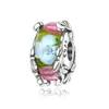 Las Abalorios de Vidrio de Estrella Marina Más Vendidos de Amazon, Abalorios de Vidrio de Flor de Cristal, Pulsera Versátil de Bricolaje para Niña, Accesorios de Abalorios
