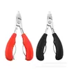 Pinzas de Acero Inoxidable con Forma de Pico de Águila y Puntas Afiladas en Ángulo para un Corte Fuerte de Cutículas, Especializadas para el Cuidado de la Ranura de la Uña, el Corte de Uñas de los Pies y Uso en Casa para Eliminar Piel Muerta