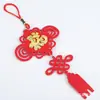 Decoración colgante de carácter de la fortuna del Año del Caballo Nuevo Colgante de fieltro de la paz Lote al por mayor Nudo chino Diseño decorativo de pan de oro En stock
