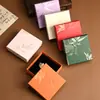 Stock Listo Caja de Empaque para Pulsera Tapa Cielo y Tierra Rima de Bambú Caja de Empaque para Joyería Caja de Joyería Caja de Empaque para Accesorios de Collar Mayoreo