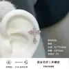 Pendientes de Botón Cruzados Coloridos Deslumbrantes de Moda, Estilo Único Dulce-Cool, Acero de Titanio 316L, Pendientes de Gama Alta de Nicho