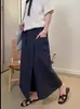 Pantalones Culotte de Carga Doble Capa Estilo Americano 2025 Nuevo Verano Secado Rápido Cintura Alta Ajustados de Pierna Ancha Diseño Delgado Culottes para Mujer