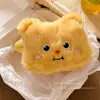 Lindo Pinza para el Cabello de Peluche Gato Kt Rojo Vino Dulce Corazón de Niña Pinza Bb Dibujo Animado Versátil Pinza para Flequillo Ins Pinza Popular